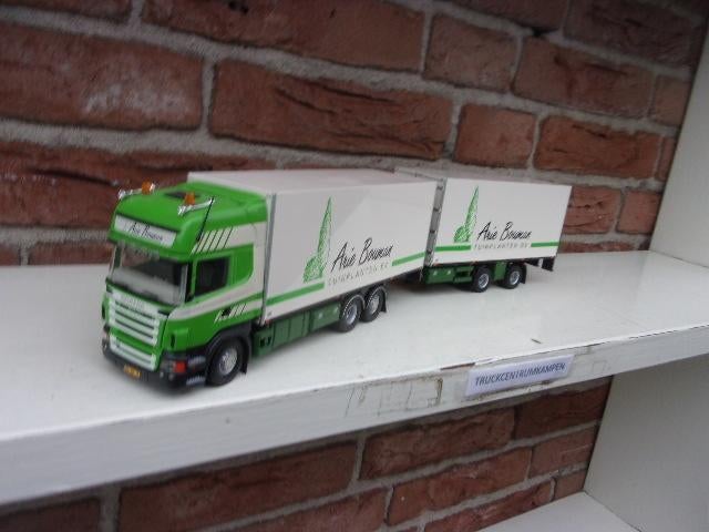 Tekno  Scania  R 420  Topline  van  Arie  Bouman., Ophalen of Verzenden, Zo goed als nieuw, Bus of Vrachtwagen, Tekno