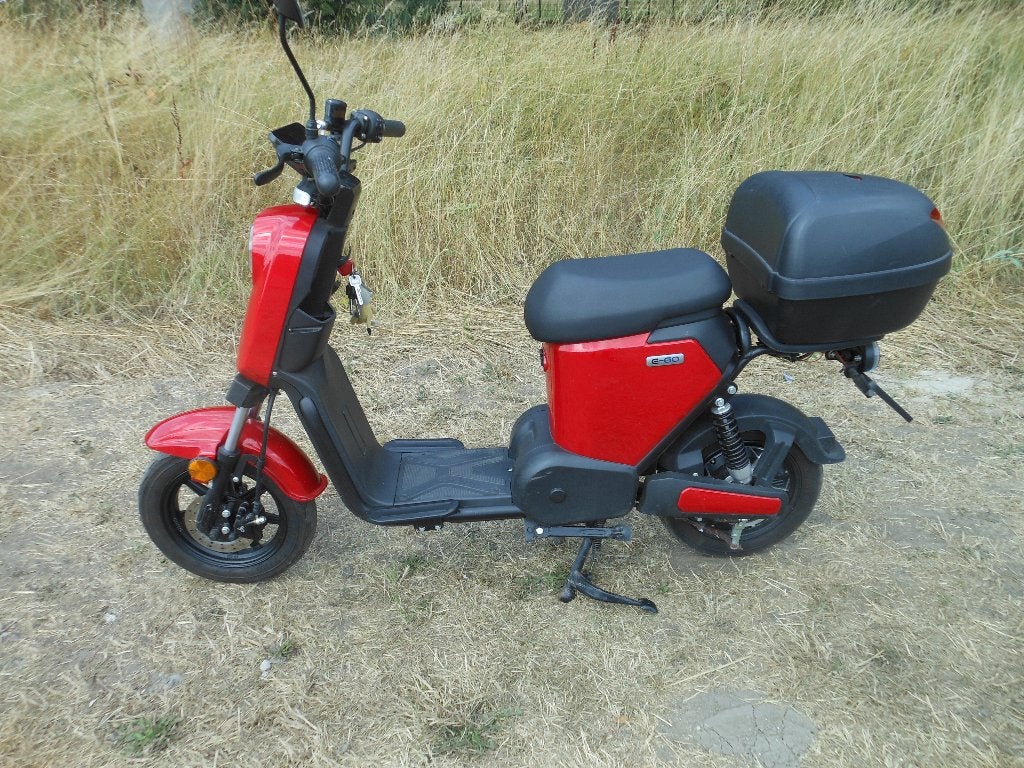 Iva e-go snorfiets blauw kenteken, Gebruikt, Elektrisch, Ophalen, Overige merken