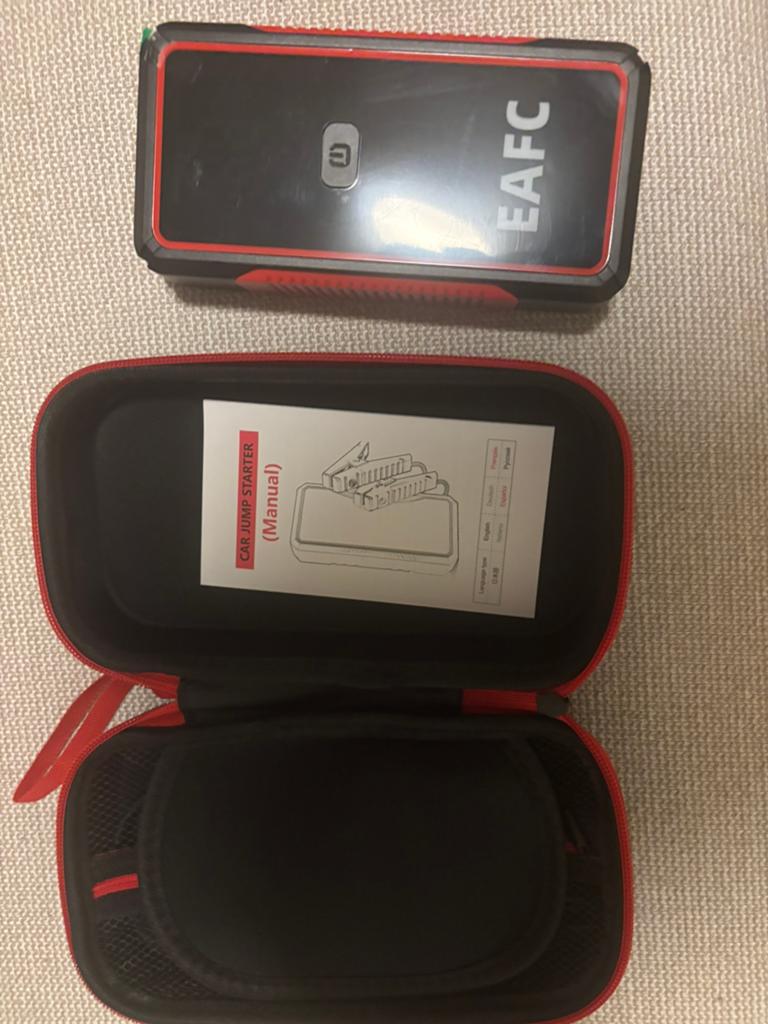 EAFC Car Jump Starter - Start uw auto, motor of boot, Auto diversen, Jumpstarters, Ophalen of Verzenden, Nieuw