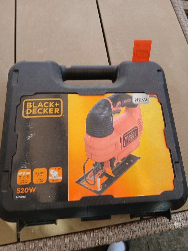 Decoupeerzaag te koop!, Ophalen, Decoupeerzaag, Black+Decker, Zo goed als nieuw