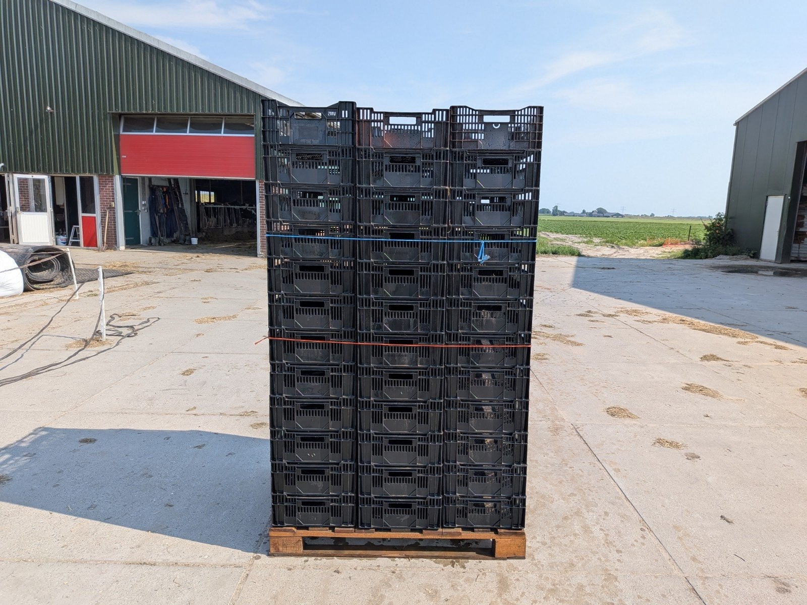 Plastic opberg kratten, Ophalen, 40 tot 60 cm, 50 tot 75 cm, Minder dan 35 cm