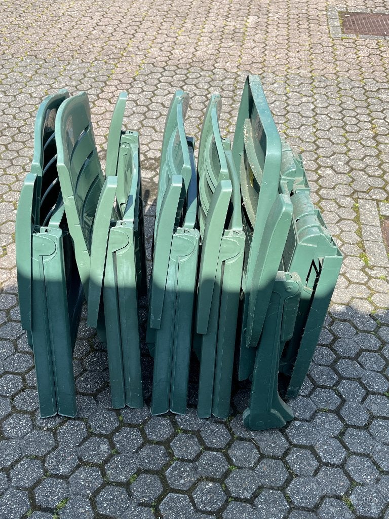 Tuinset, Ophalen, 5 zitplaatsen, Kunststof, Gebruikt