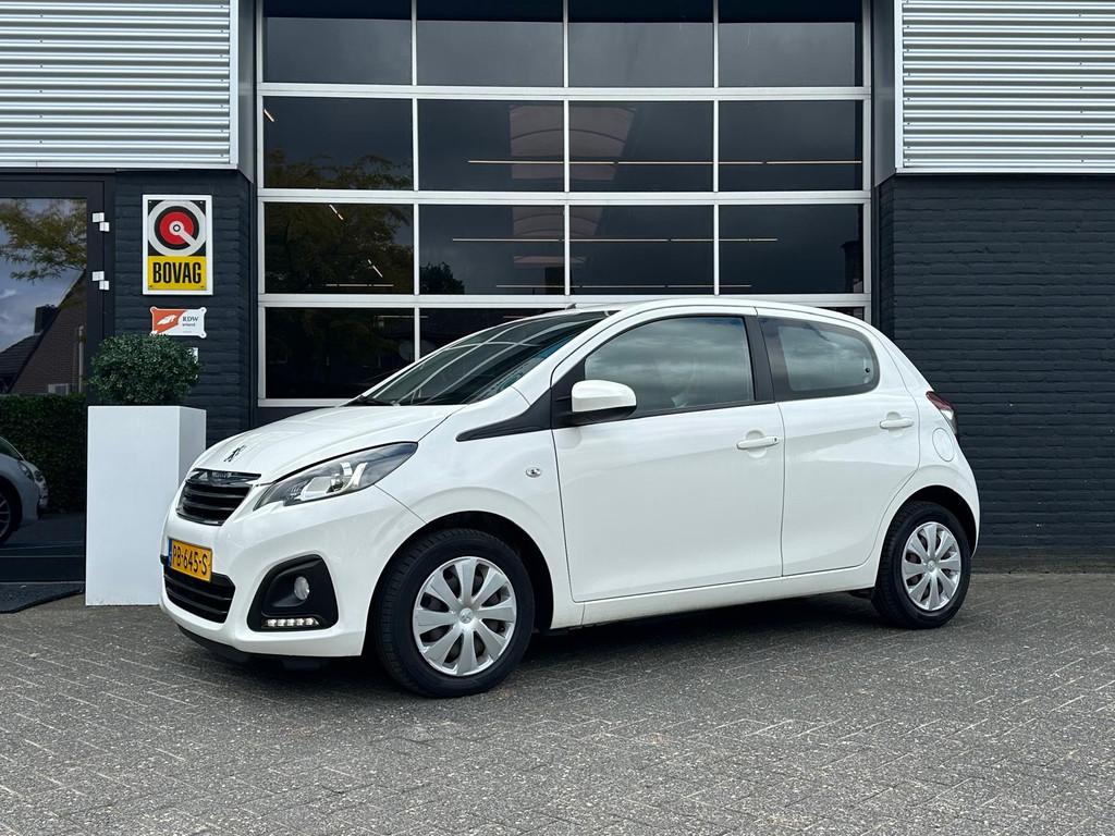 Peugeot 108 1.0 e-VTi Blue Lion, Airco, Radio, 5drs, NAP, Nw, Voorwielaandrijving, Stof, Gebruikt, 4 stoelen