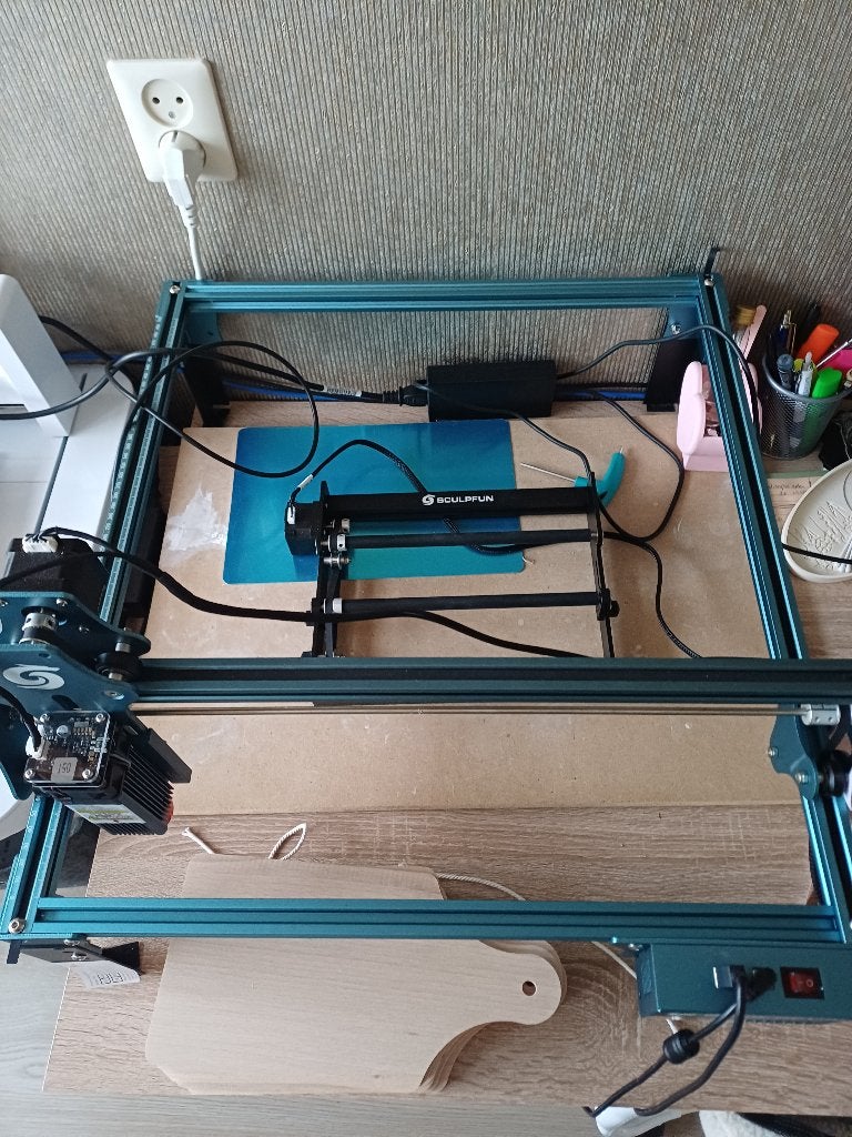 Laser graveer snij machine, Ophalen, Overige thema's, Gereedschap of Toebehoren, Metaal