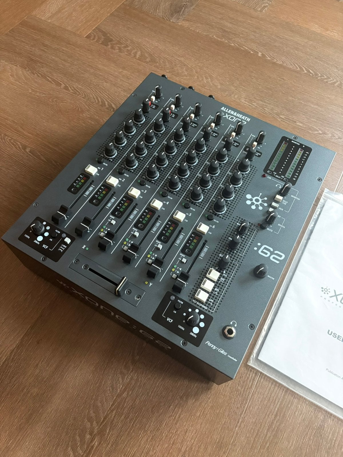 Allen & Heath Xone:62 DJ-mixer, Ophalen, Zo goed als nieuw, 5 tot 10 kanalen