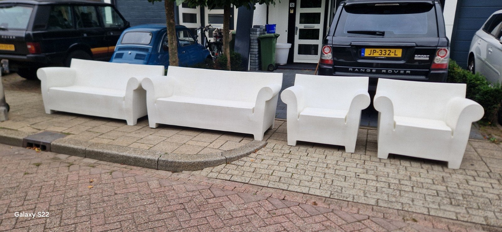 Kartell Bubble Club set, Ophalen of Verzenden, Gebruikt, Kunststof, Modern, Design, Hedendaags