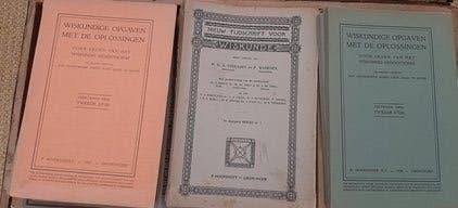 Oude wiskunde tijdschriften, Ophalen, Gelezen, Wetenschap en Natuur