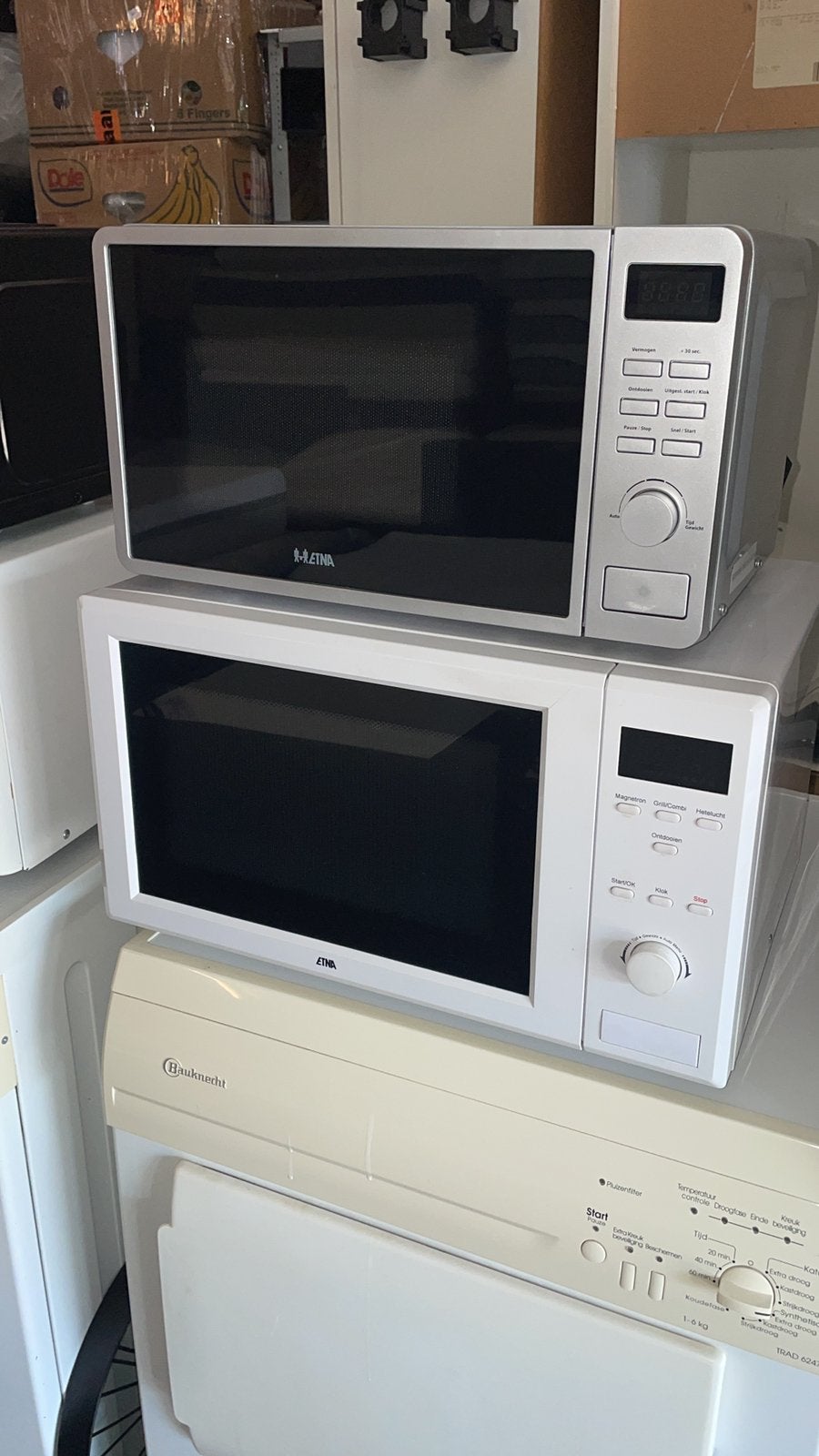 Goed werkende magnetrons en combimagnetrons, Minder dan 45 cm, Hete lucht, ?, Draaiplateau