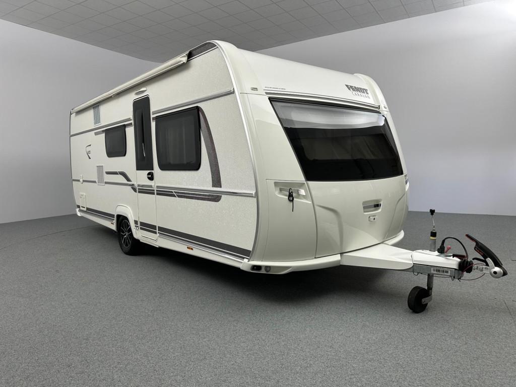 Fendt Saphir 560 SKM Stapelbed Mover 6 persoons, Caravans en Kamperen, Caravans, Rondzit, Bedrijf, Koelkast, Dwars-stapelbed