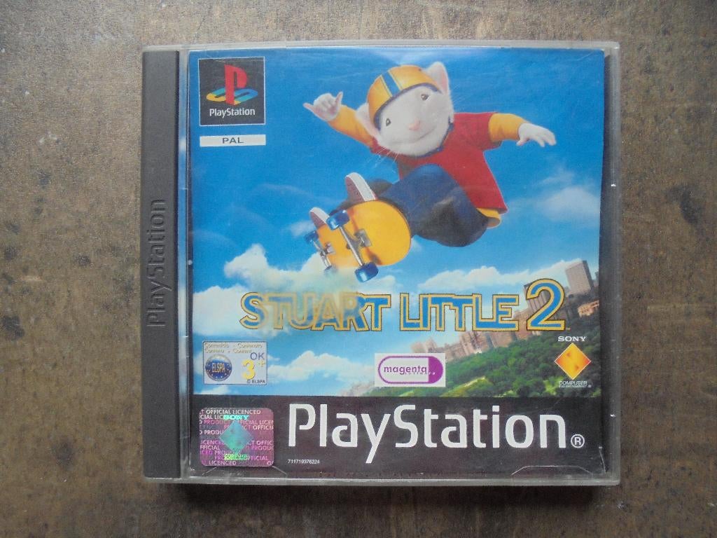 Stuart Little 2 voor PS1 (zie foto's), Spelcomputers en Games, Games | Sony PlayStation 1, Avontuur en Actie, Gebruikt, 1 speler