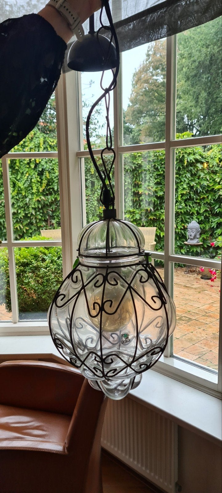 Marokkaanse/oriëntaalse lantaarnlamp.
Oosterse han, Ophalen, Klassiek, Sfeervol, E27 (groot), Zo goed als nieuw