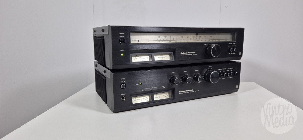National Panasonic SU-2400 Versterker + ST-2400 Tuner | Set