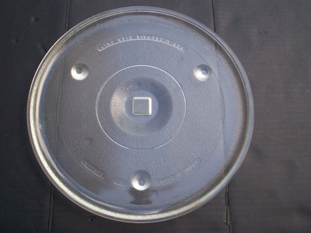 DRAAIPLATEAU magnetron rond 28 cm glas Neorex 04 dik v/a 5mm, Witgoed en Apparatuur, Ophalen of Verzenden, Gebruikt