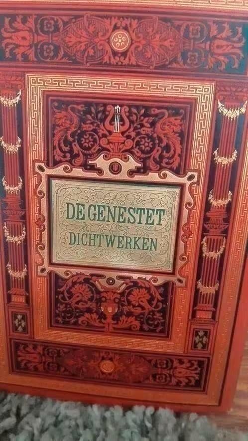 De Genestet Dichtwerken oud boek uit 1861, Ophalen of Verzenden
