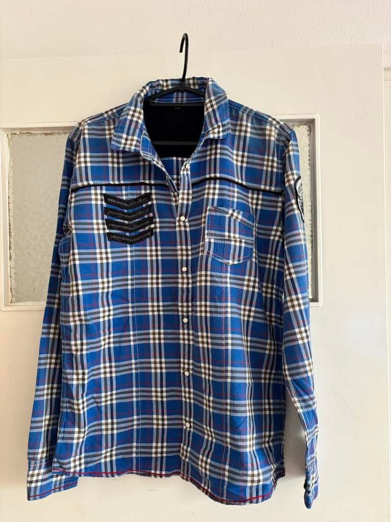 Jongen overhemd, Ophalen of Verzenden, Zo goed als nieuw, Jongen, Overhemd of Blouse