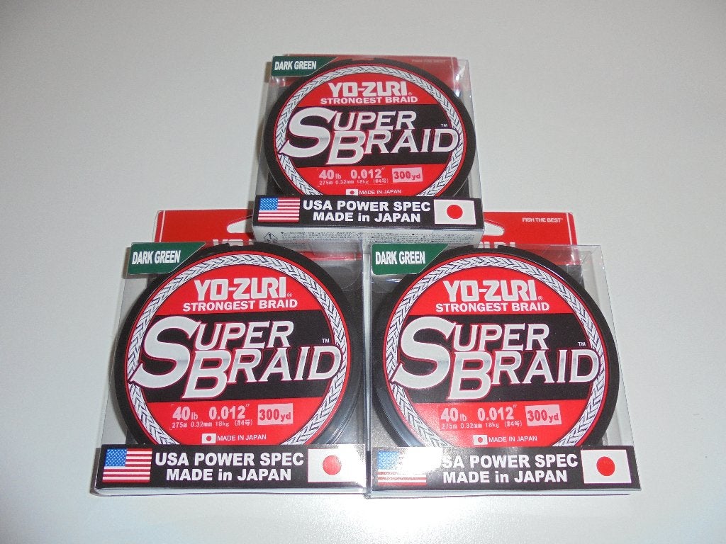 Yo-zuri Super Braid gevlochten lijn 275m 0,32mm 18kg Japan., Ophalen of Verzenden, Nieuw, Vislijn