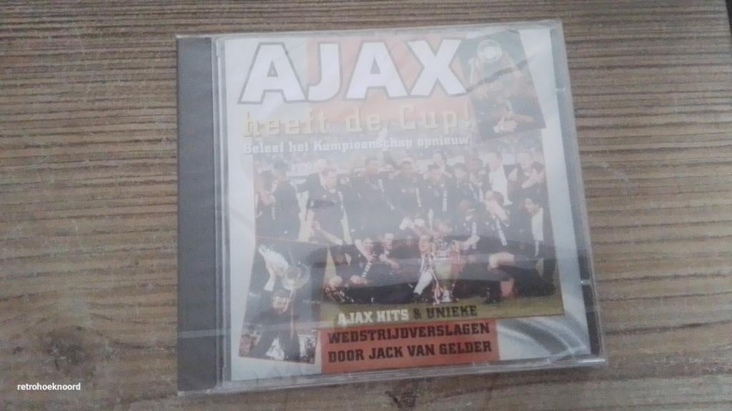 Ajax heeft de Cup! CD. + Ajax Forever! en Ajax Medley, Ophalen of Verzenden, Nieuw in verpakking