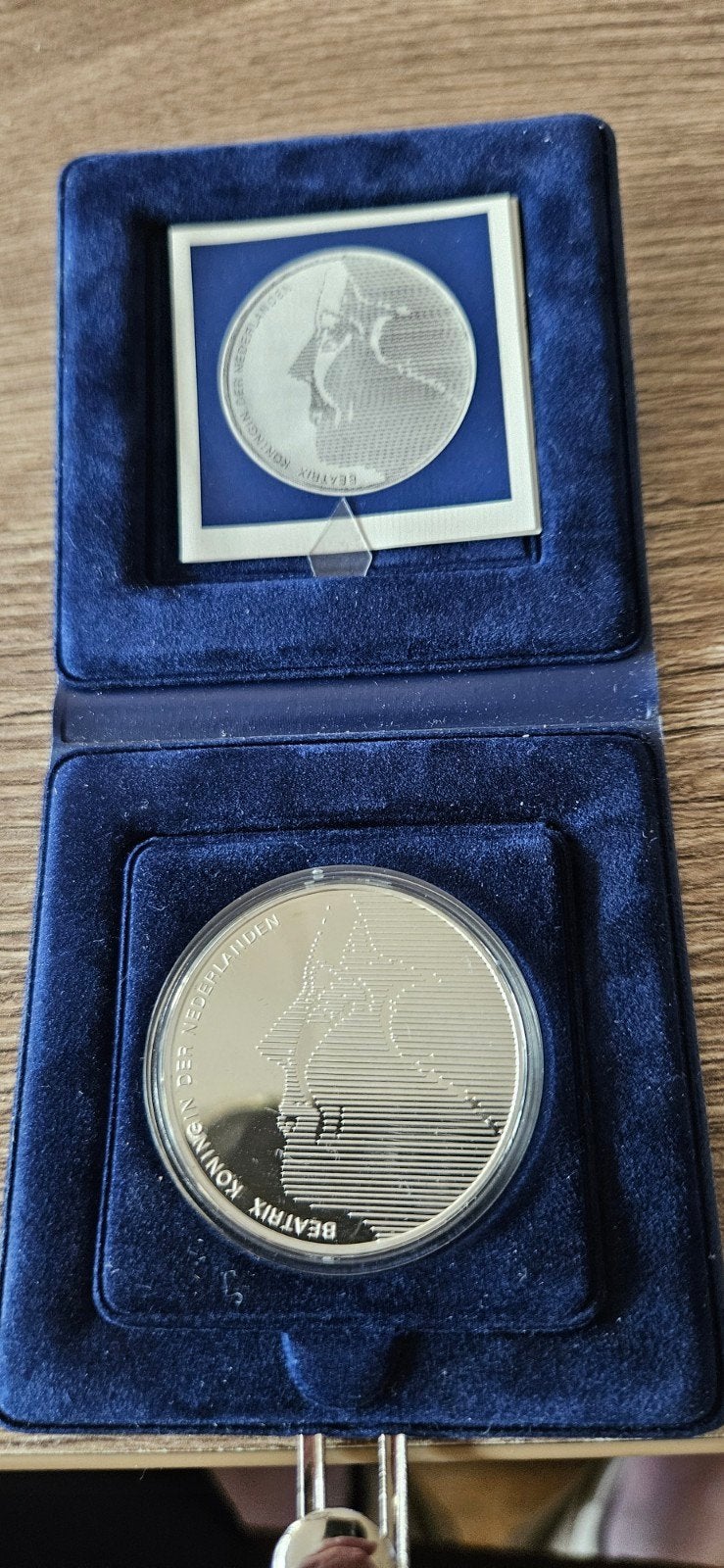 Zilveren 50 gulden 1984 Willem van oranje proof, Koningin Beatrix, Zilver, Ophalen of Verzenden, Losse munt
