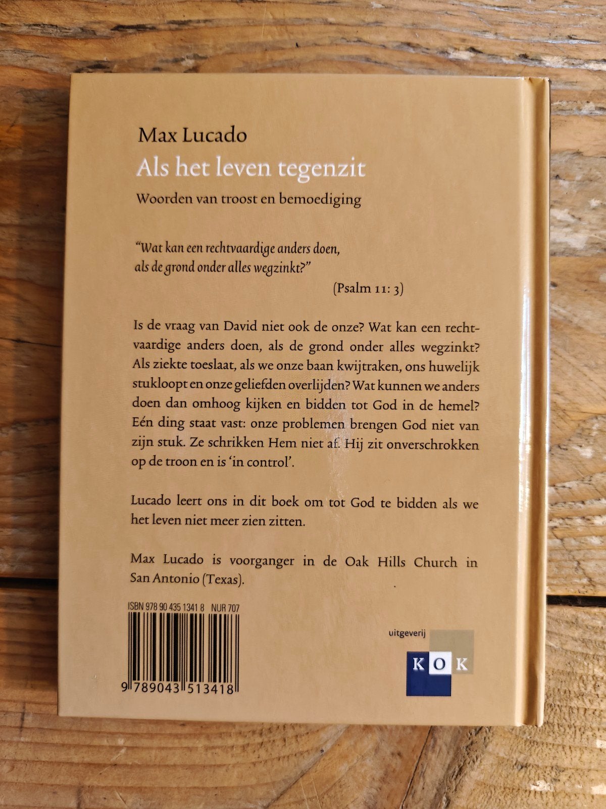Als het leven tegenzit., Ophalen of Verzenden, Zo goed als nieuw