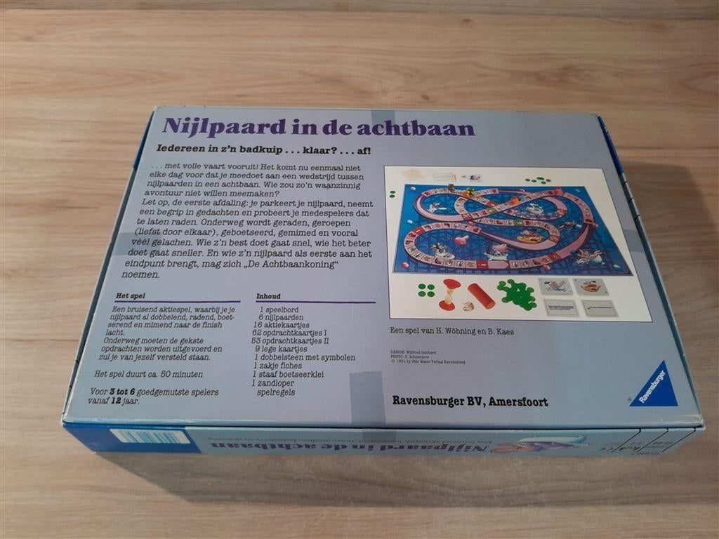 Nijlpaard in de achtbaan - s5794, Verzenden, Zo goed als nieuw