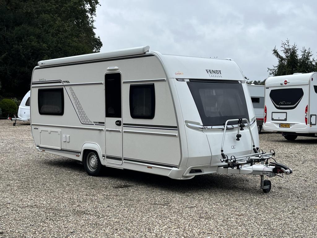 Fendt Bianco Activ 465 SFB MOVER Cassette luifel Fietsendrag, Caravans en Kamperen, Standaardzit, Bedrijf, Schokbreker, Overige typen