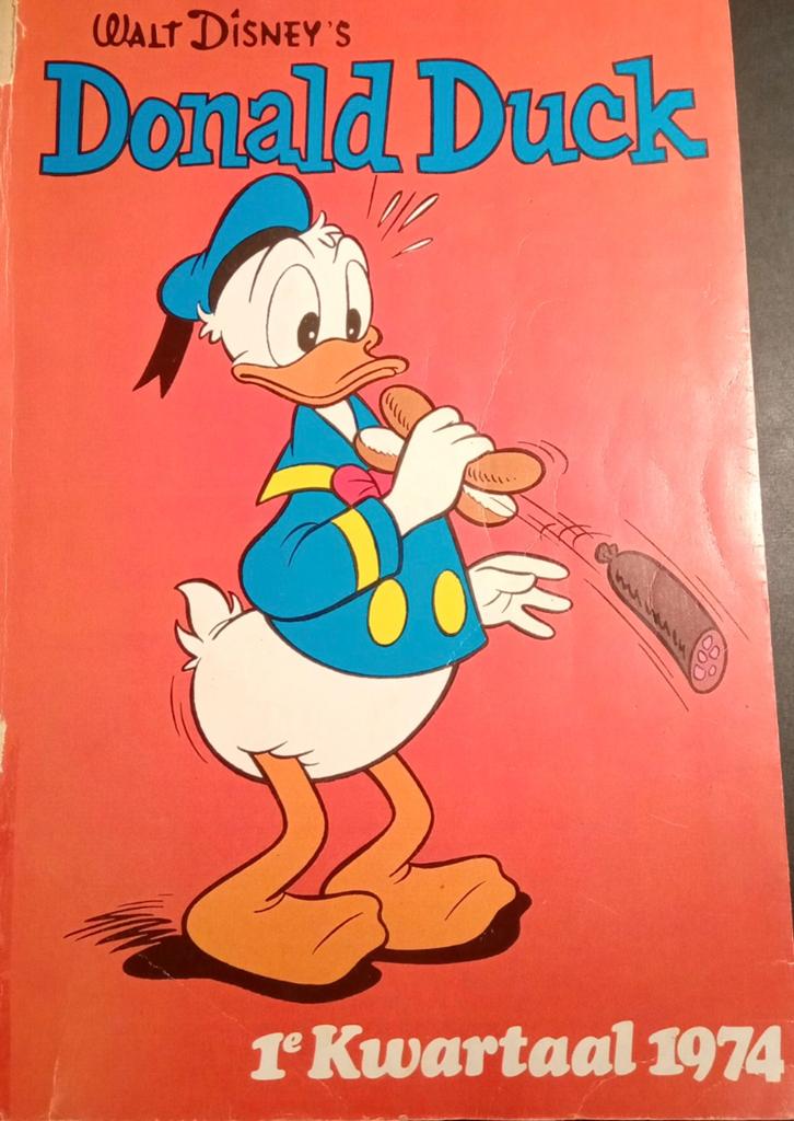 Gezocht: bundel van donald duck uit 1974, Boeken, Stripboeken, Eén stripboek, Ophalen of Verzenden, Zo goed als nieuw