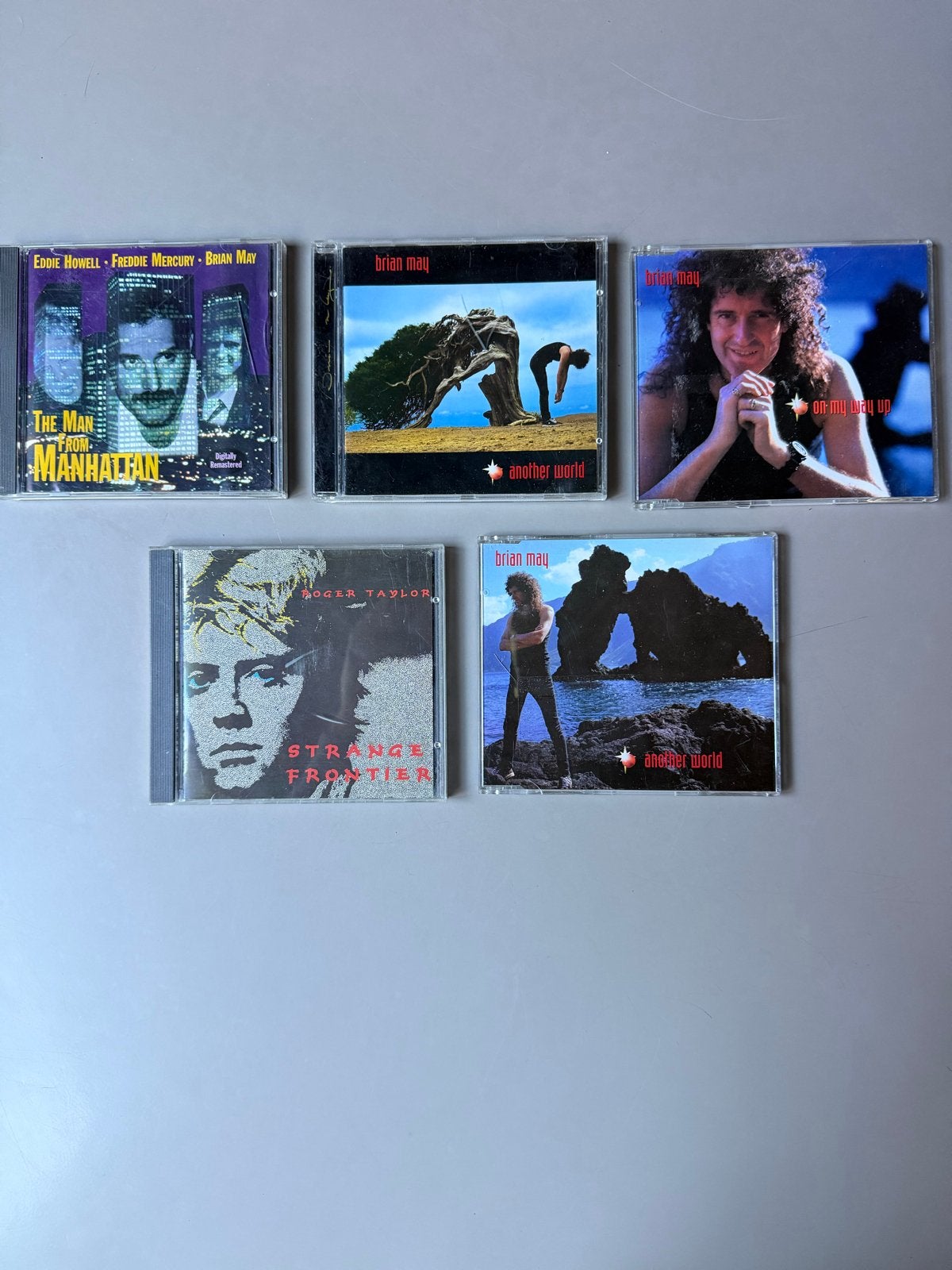 5 Queen Solo Project CD's - Brian May & Roger Taylor, Ophalen of Verzenden, Gebruikt, Rock, Album