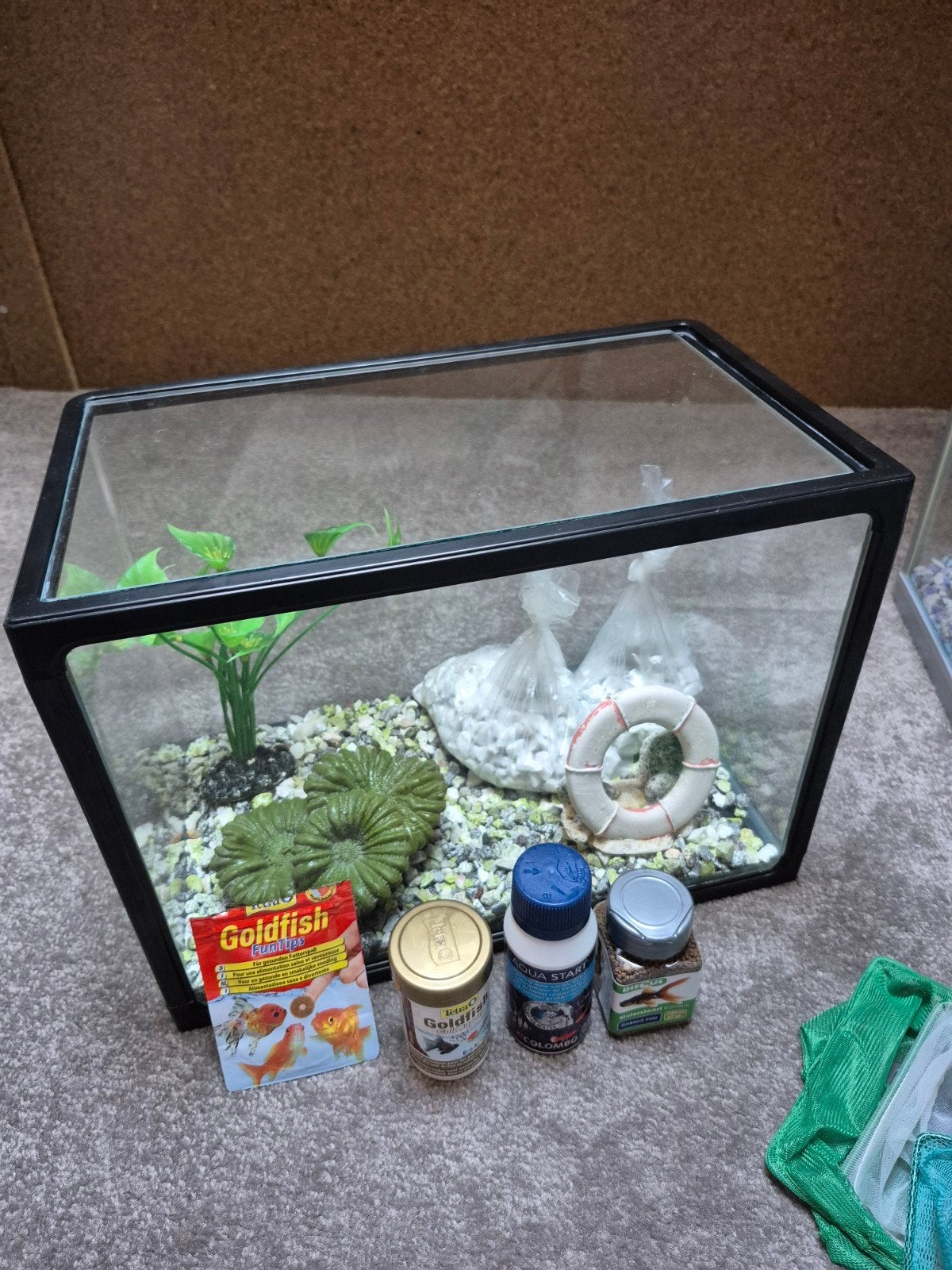 Aquarium/terrarium 2 stuks, Ophalen, Zo goed als nieuw, Leeg aquarium