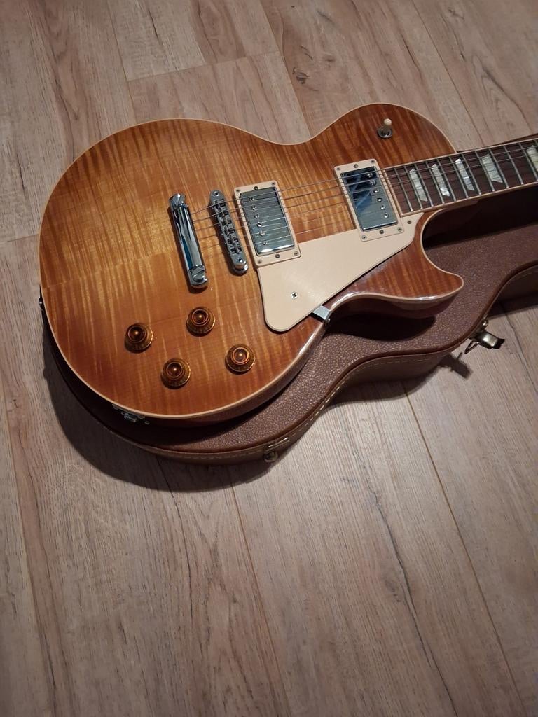 Gibson Les Paul standard Honey Burst 2017, Muziek en Instrumenten, Ophalen of Verzenden, Gebruikt, Solid body, Gibson
