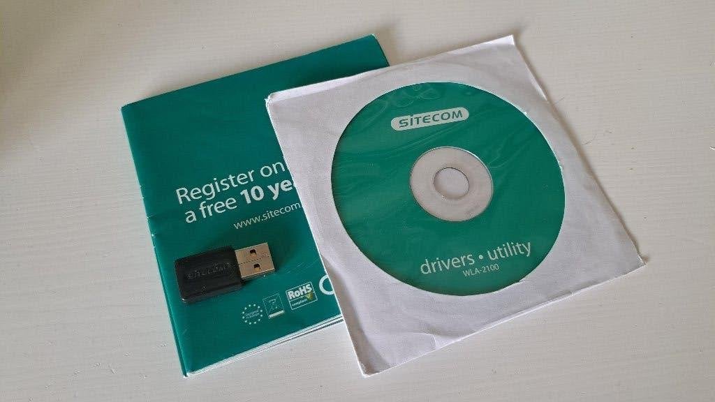 Sitecom WLA-2100 wifi USB adapter, Ophalen of Verzenden, Zo goed als nieuw
