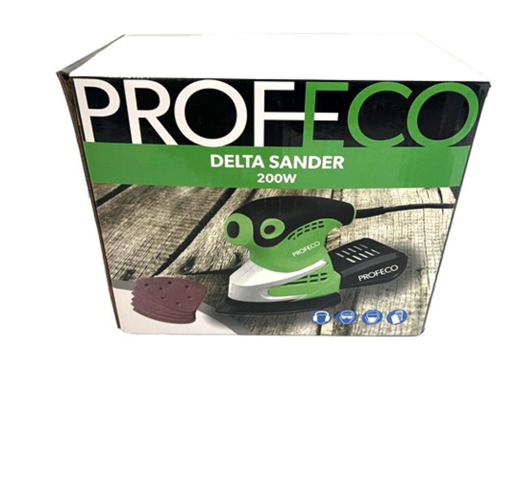 PROFECO Delta Schuurmachine 200W - Nieuw in doos, Overige typen, Onbekend, Nieuw, Ophalen of Verzenden