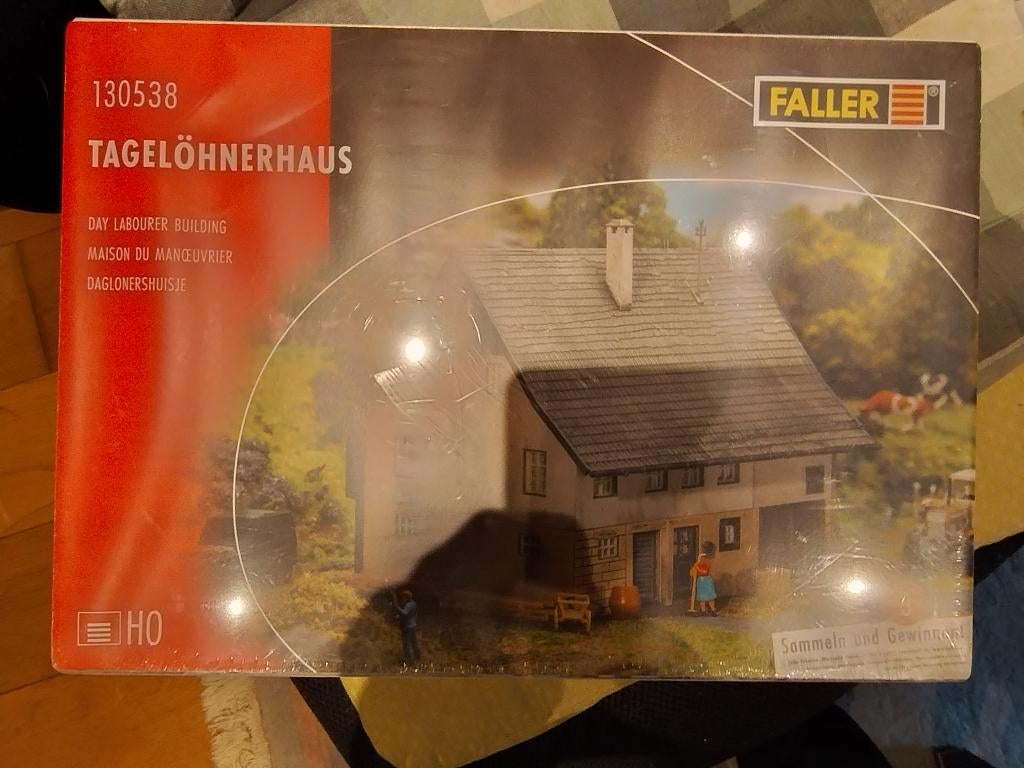 Faller 130538 – Tagelöhnerhaus, Overige merken, Gelijkstroom of Wisselstroom, Brug, Tunnel of Gebouw, Nieuw