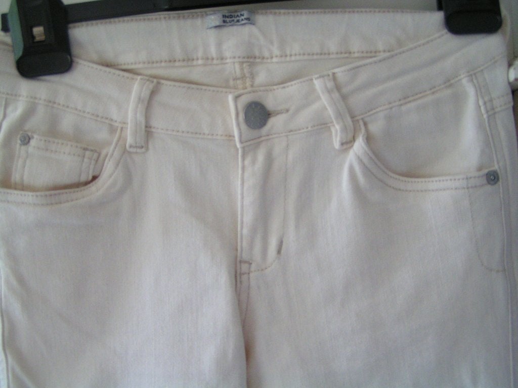 Prachtige Nieuwe Spijkerbroek van Indian Blue Jeans maat 36, Wit, Nieuw, Ophalen of Verzenden, Maat 36 (S)