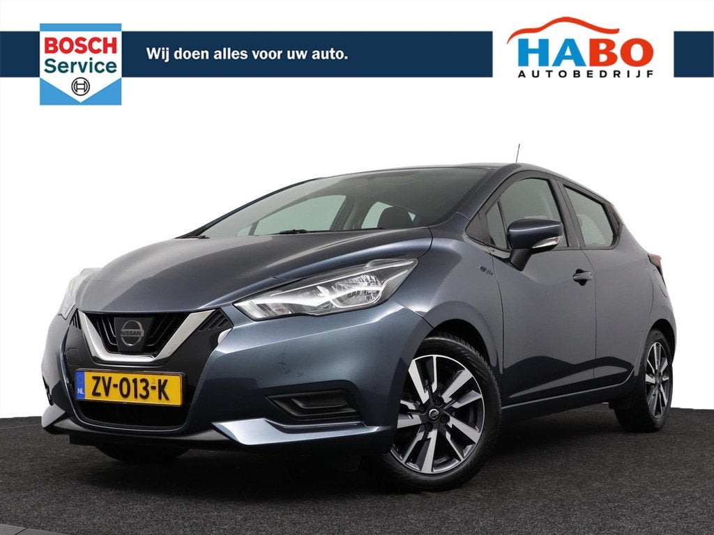 Nissan Micra 0.9 IG-T N-CONNECTA 5DRS AC/CRUISE/NAV/CAMERA/P, Auto's, Nissan, Bedrijf, Te koop, Micra, ABS, Achteruitrijcamera