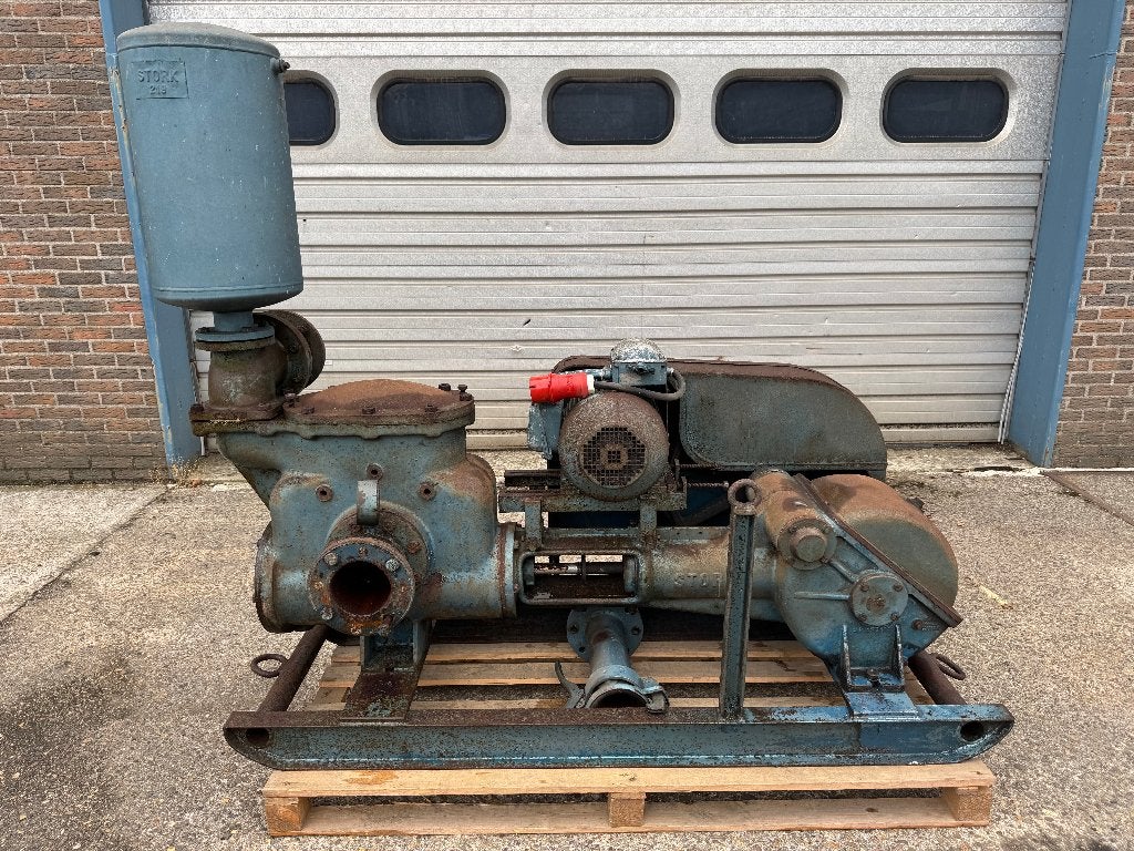 Stork bronbemalingspomp bronbemaling pomp zuigerpomp 400V, Ophalen, Gebruikt, Elektrisch, Overige typen