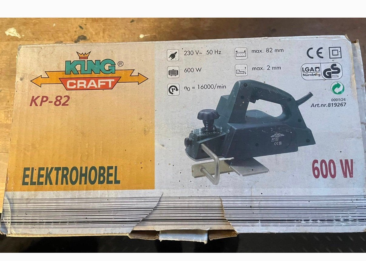 Craft hout schaafmachine goede staat, Ophalen of Verzenden, Gebruikt