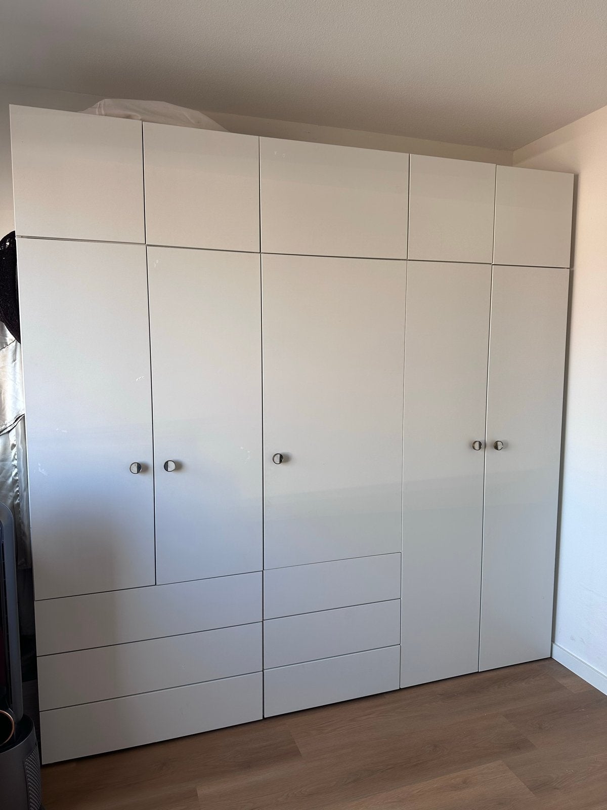 Ikea platsa kledingkast 220bx42dx221h, Ophalen, Overige materialen, Gebruikt, 200 cm of meer