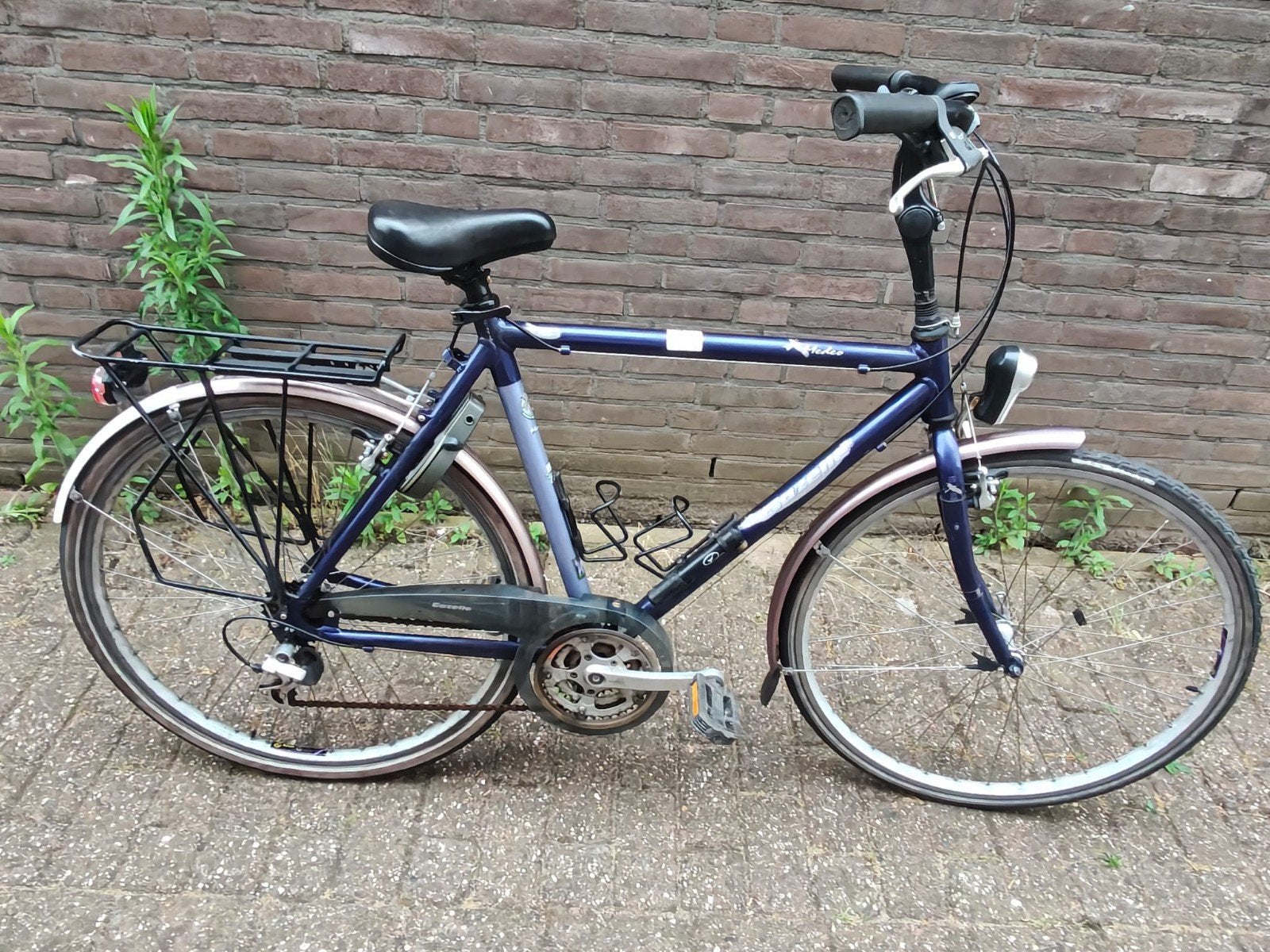 Herenfiets, Ophalen, Gebruikt, Minder dan 10 versnellingen, Overige merken