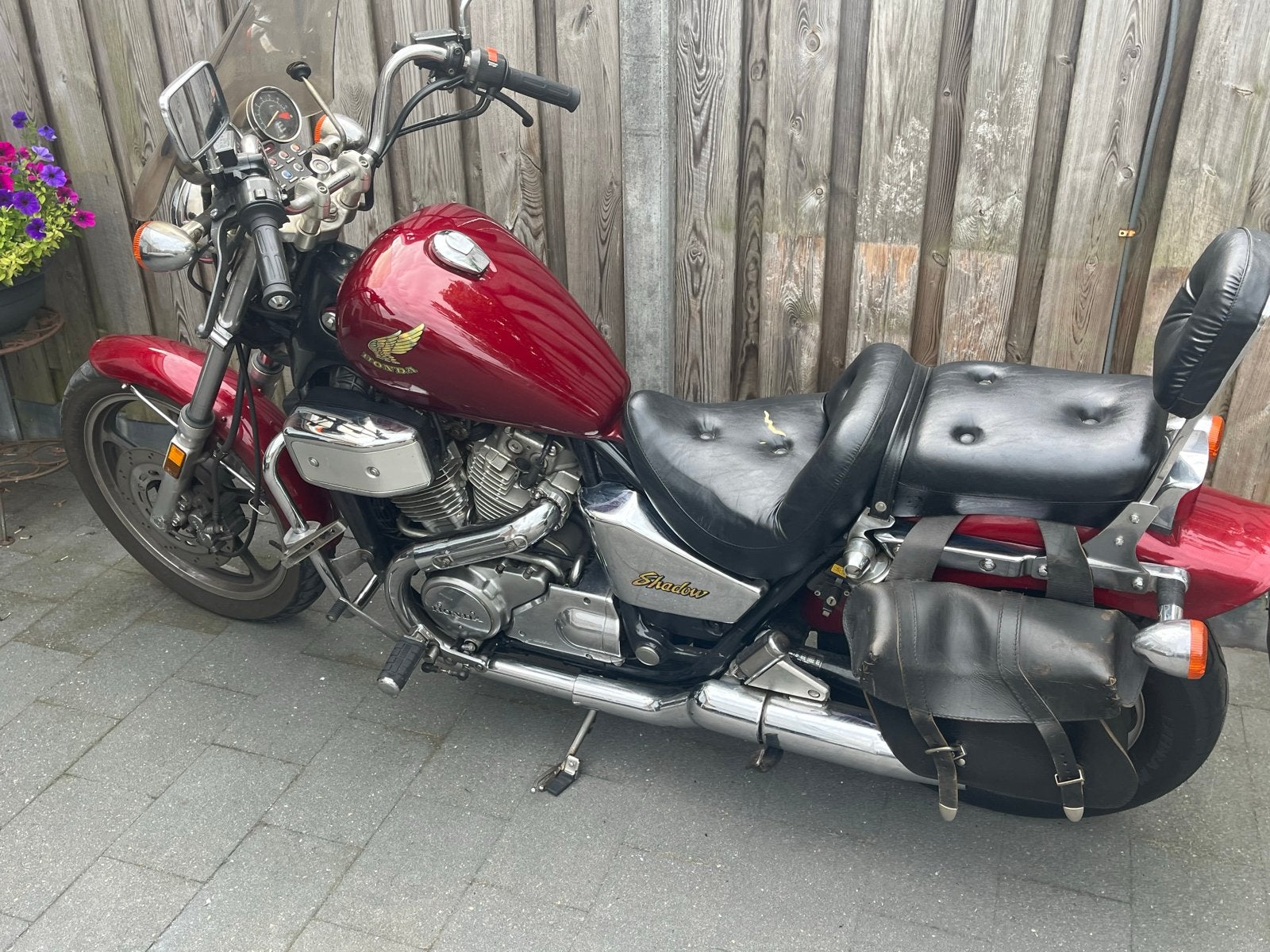 Honda Shadow vt 700 oldtimer, Chopper, Gebruikt, Particulier, Handgeschakeld