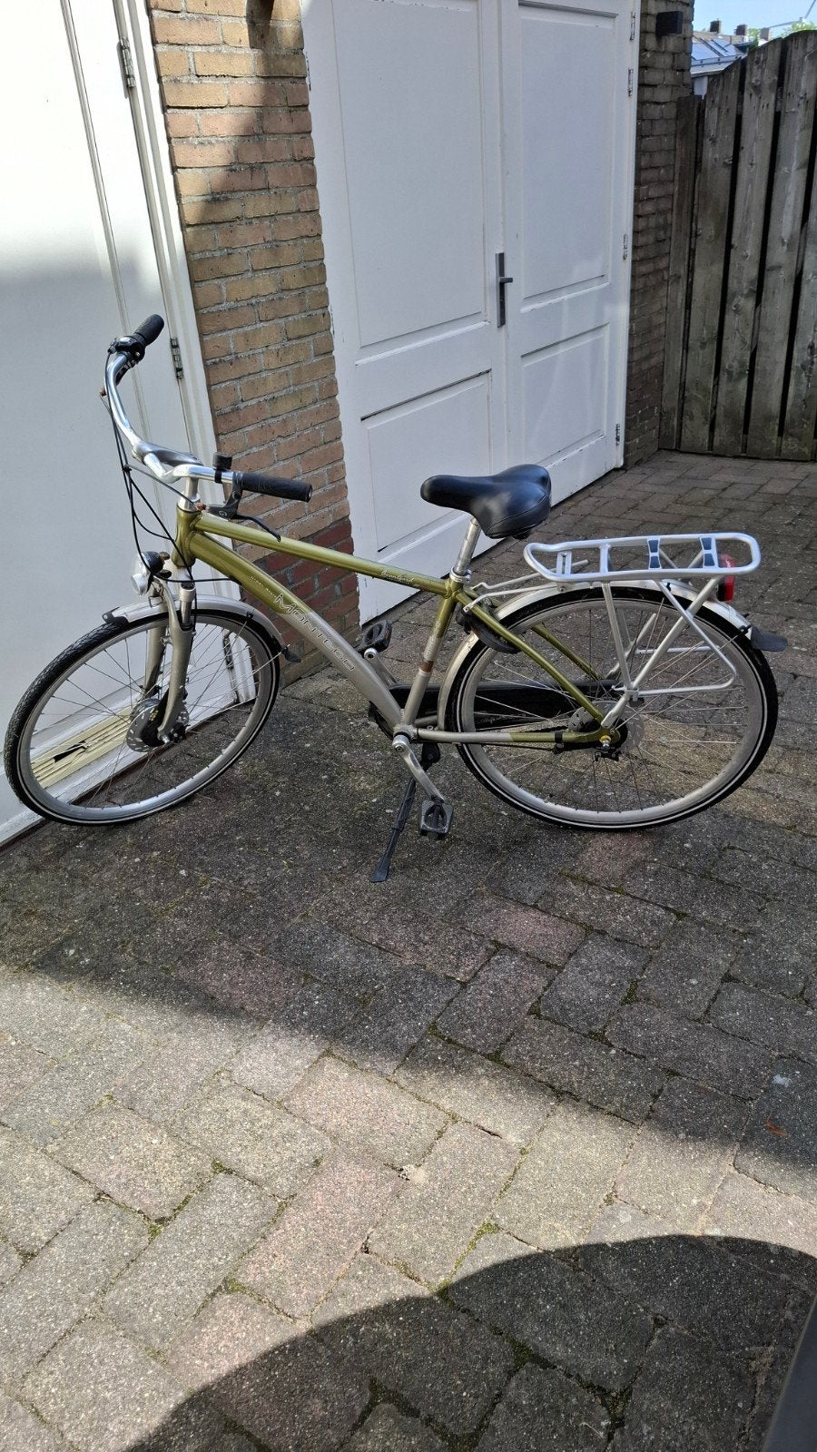 Montego jongensfiets groen - Ideaal voor korte ritten, Gebruikt, Versnellingen, Minder dan 49 cm, Schijfrem