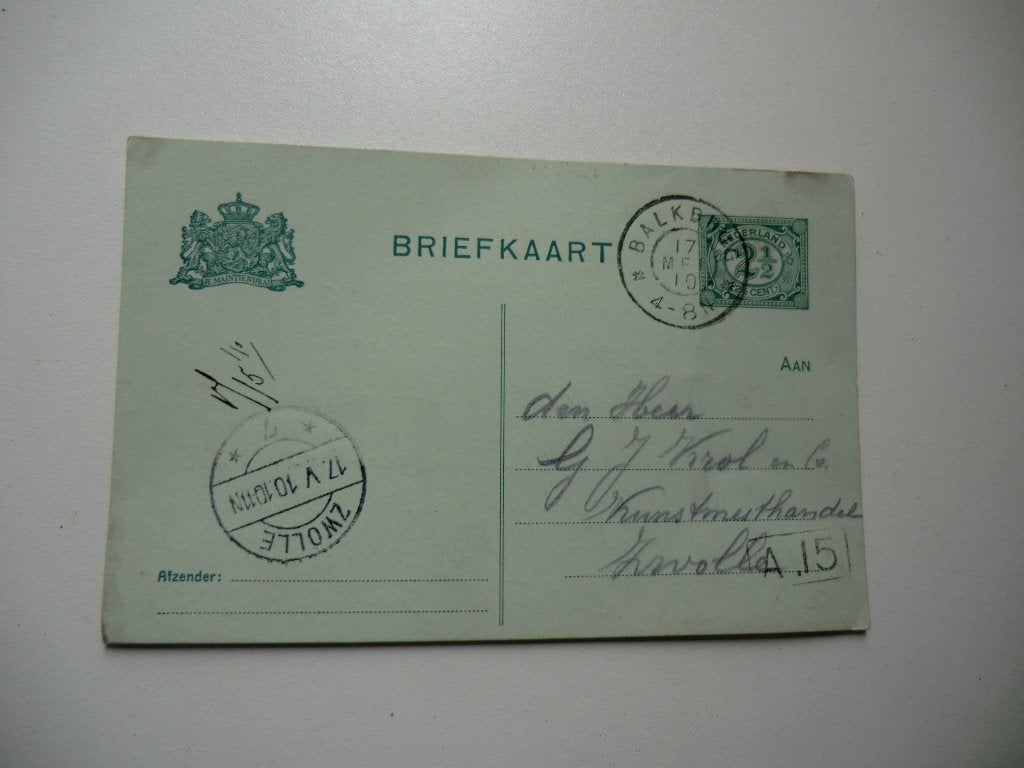 Balkbrug,Avereest,Zwolle,Sluis,1910, Verzenden, Voor 1920, Gelopen, Overijssel