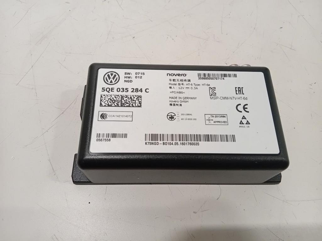 Bluetooth control module Volkswagen Golf, Ophalen of Verzenden, Van der Ven Autorecycling B.V., Onderdelen@venauto.nl, Ettenseweg 76, 4706 PB Roosendaal, The Netherlands