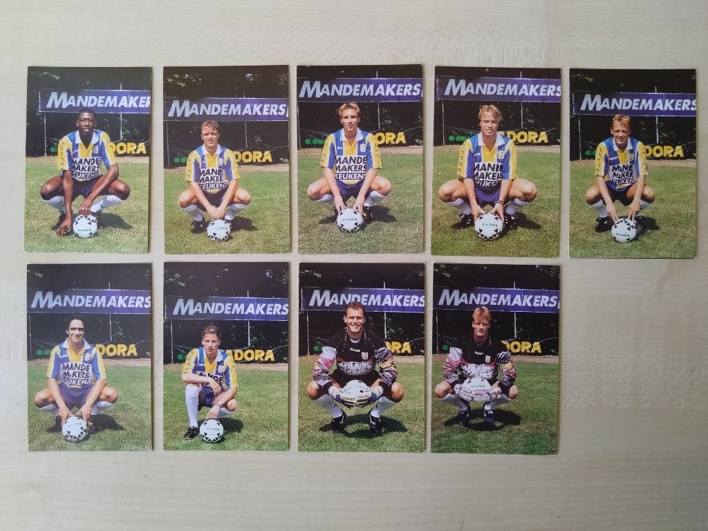 Spelerskaarten RKC 1995-1996, Verzenden, Zo goed als nieuw, Overige binnenlandse clubs, Spelerskaart
