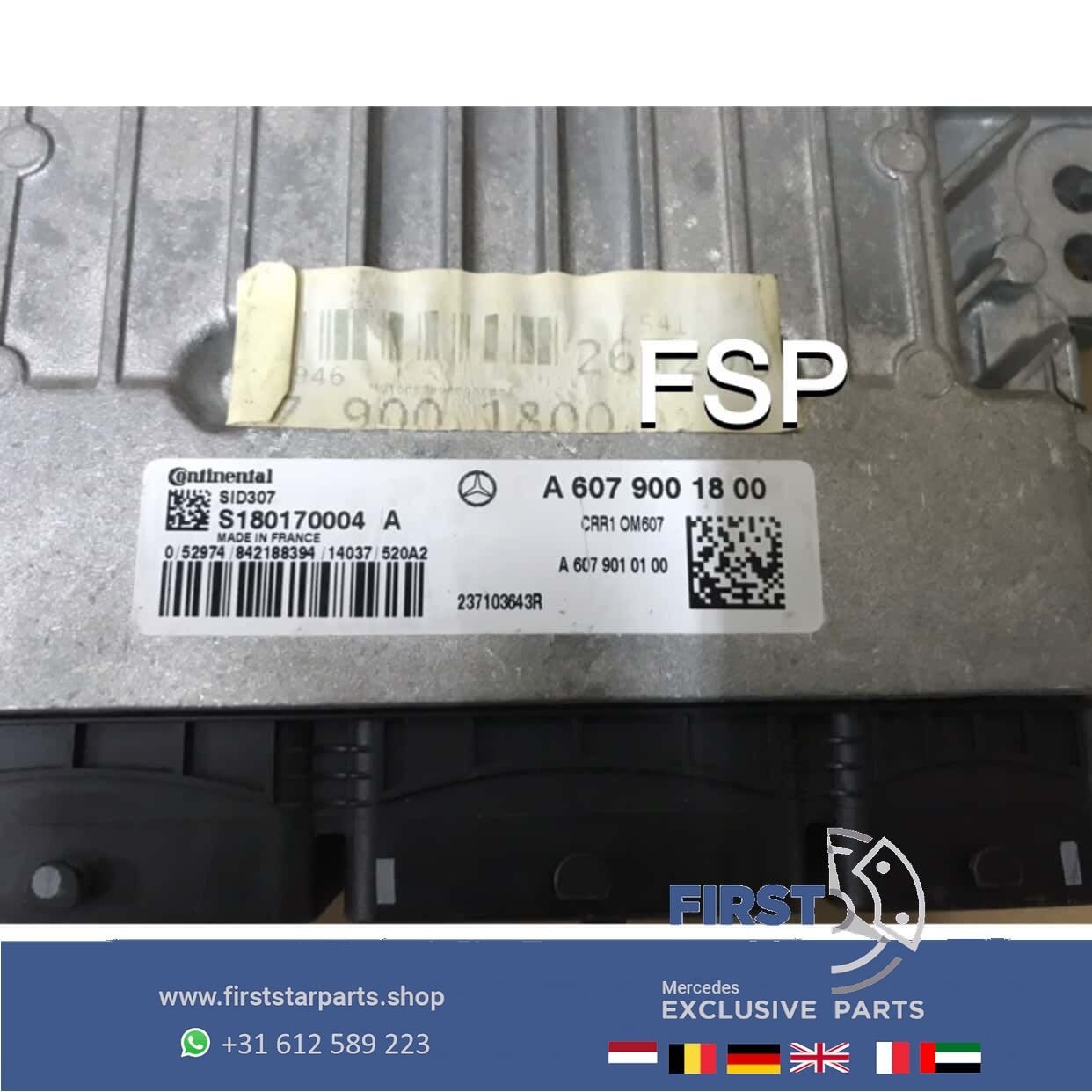 A6079001800 MOTOR ECU MODULE / COMPUTER  MERCEDES W176 W246, Gebruikt, -, Ophalen of Verzenden, -
