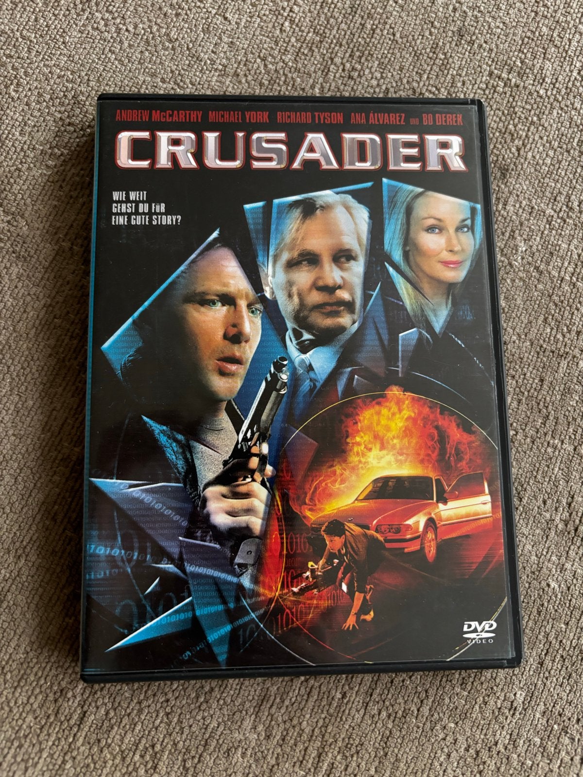 Crusader DVD - Actiethriller met Andrew McCarthy, Cd's en Dvd's, Gebruikt, Vanaf 16 jaar, Nederlands, Actiethriller