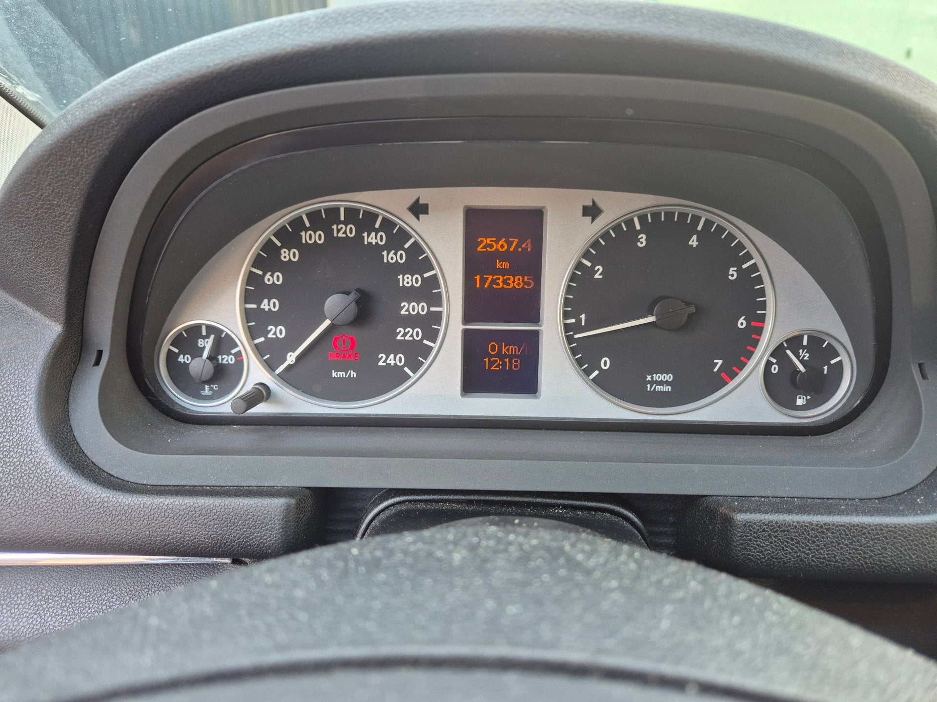 Mercedes-Benz B-klasse 170 , zeer nette auto , 173 dkm, Voorwielaandrijving, Gebruikt, Zwart, 4 cilinders