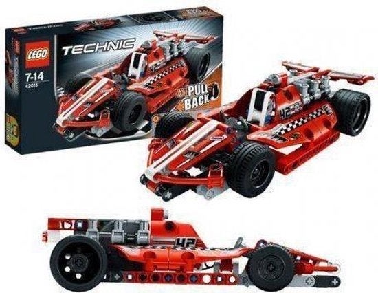 LEGO Technic Racewagen - 42011, Gebruikt, Lego, Ophalen of Verzenden, Losse stenen