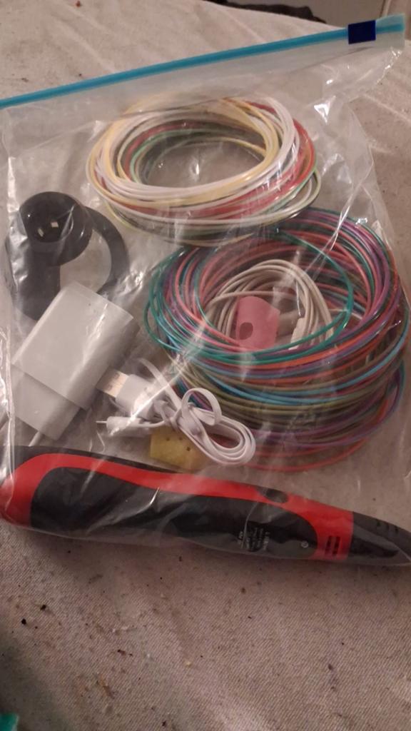 3D Pen Smalfox met veel filament en accessoires, Ophalen of Verzenden, Zo goed als nieuw, Filament, Smalfox