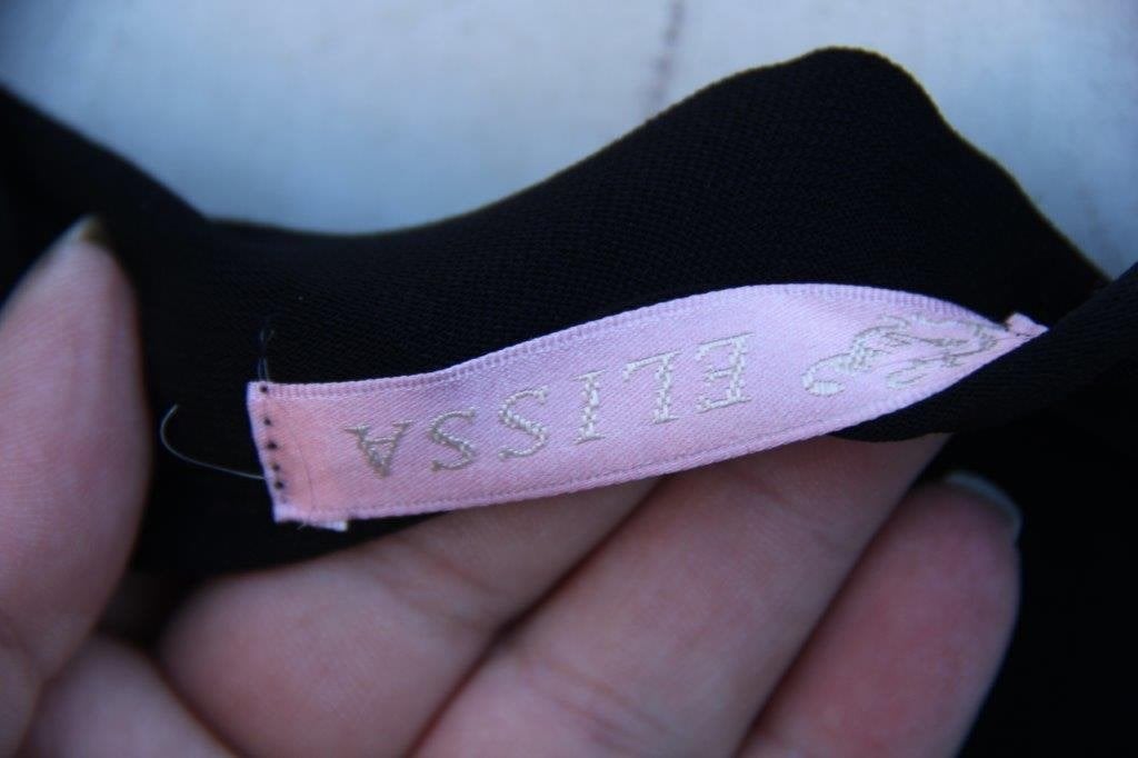 Jurk zwart Elissa mt S/M Maxi Ap rug Vaste prijs, Zwart, Ophalen of Verzenden, Zo goed als nieuw, Maat 36 (S)