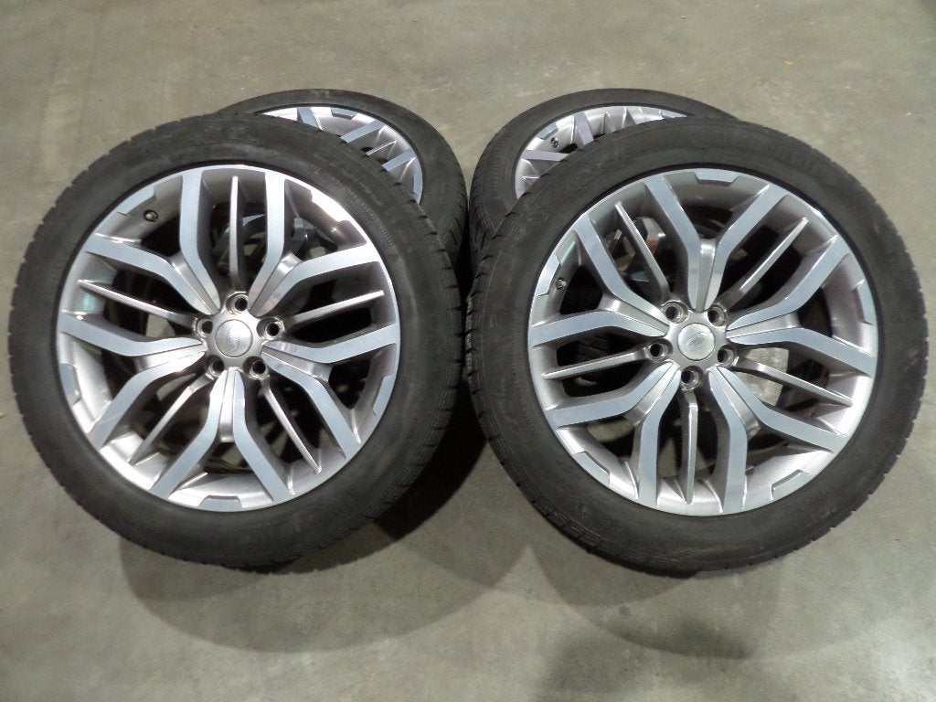 Origineel 21 Range Rover Sport SVR 517 velgen + Winterbanden, Ophalen, 275 mm, Banden en Velgen, Personenwagen